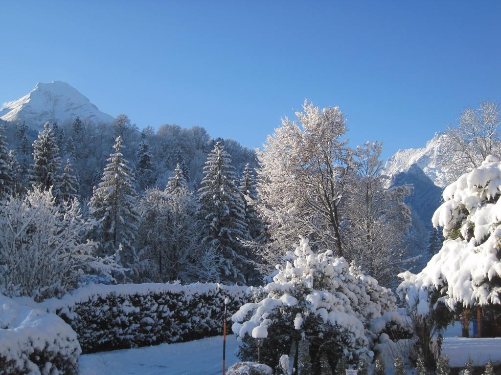 Ferienwohnung Haus Alpenglühn Engedey Exterior foto