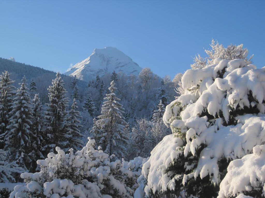 Ferienwohnung Haus Alpenglühn Engedey Exterior foto